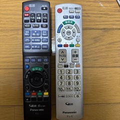 テレビHDレコーダー2点セットPanasonic の画像