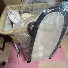 赤ちゃん用品ベッドメッシュ 蚊帳付き ベージュの画像