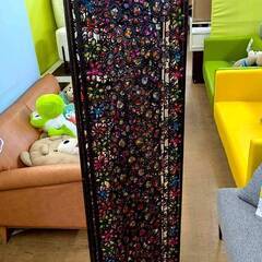 フラワー ビーズ パーテーション アイアン インテリアの画像