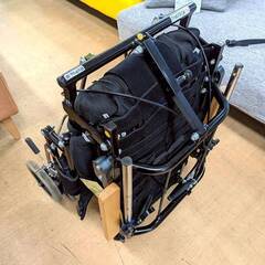 きさく工房/Kisaku 手押し車椅子 RV Pocket2e ティルト 子供用 介護の画像