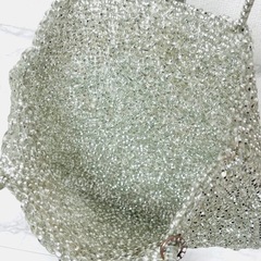 【極美品】ANTEPRIMA アンテプリマ ワイヤーバッグ ハンドバッグ シルバー の画像