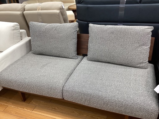 【トレファクマーケット久喜店】シギヤマ家具　2人掛けソファー　forP’s RIDGE
