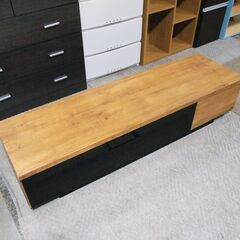 幅140cm テレビボード テレビ台 AV棚&収納付き！ おしゃれ ヴィンテージ ローボード テレビラック AVボード リビング棚 の画像