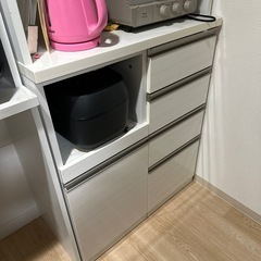ニトリキッチン収納の画像