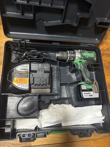 日立コードレス振動ドリル