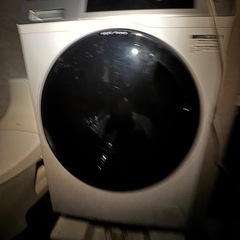 【明日まで】AQUAドラム式洗濯機の画像