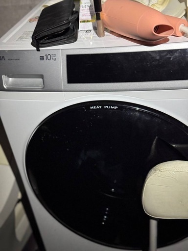 【明日まで】AQUAドラム式洗濯機