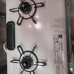パロマ ガステーブル PA-S46H-L 都市ガス(13A)用 左強火力 水なし片面焼きの画像
