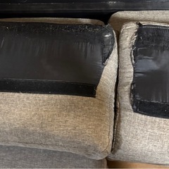 カウチソファ　3人掛けの画像