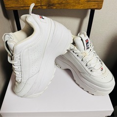 FILA（フィラ）厚底スニーカー 24.0cmcmの画像