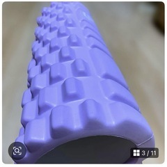 【新品・ソフトタイプ】Grongフォームローラー（パープル）筋膜リリースの画像
