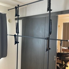 壁面つっぱり物干しの画像