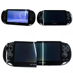 186000 SONY ソニー PlayStation Vita 3D Wi-Fiモデル PCH-1100  クリスタル ブラック [0000000001881]の画像
