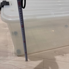 クリア 衣装ケース  収納ケースの画像