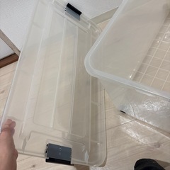 クリア 衣装ケース  収納ケースの画像