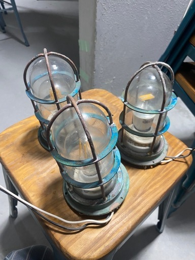 アンティーク、マリンランプ