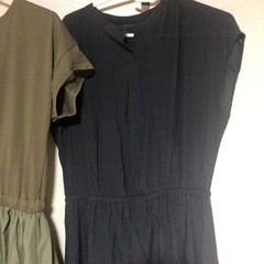 Lサイズ★ロングワンピース２枚の画像