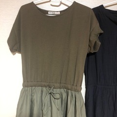 Lサイズ★ロングワンピース２枚の画像