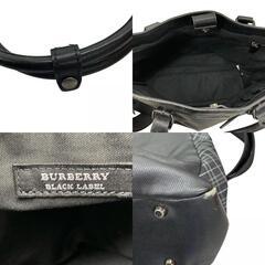 186000 BURBERRY バーバリー  BLACK LABEL   ショルダーバッグ 2WAY  ブラック [0000000001885]の画像