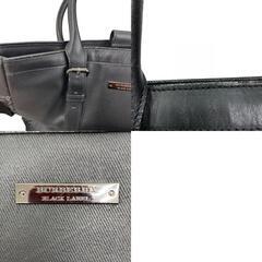 186000 BURBERRY バーバリー  BLACK LABEL   ショルダーバッグ 2WAY  ブラック [0000000001885]の画像