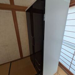 洋服たんす　ブラックの画像