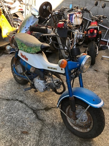 スズキ　バンバン50  書類付レストアベース車