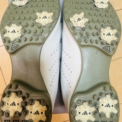 【adidasゴルフシューズ】ソフトスパイク　23センチ　の画像