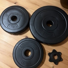 ダンベル　2.5kg/1.25kg/0.75kg ブラックの画像