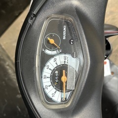 ★支払総額4.8万円★下取り可能！定休日無し！ スズキ アドレスV50 CA42A 社外マフラー！バッテリー新品！4スト、インジェクション！通勤通学に！の画像