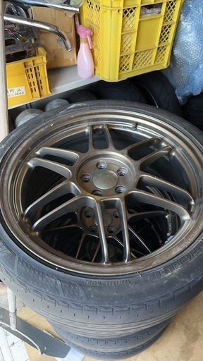 18インチ　アルミホイールセット