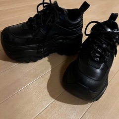 スライBLACKスニーカーMの画像