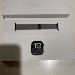 【極美品】Apple Watch Series10 GPS 46mm　ジェットブラック アルミニウム ミラネーゼループの画像