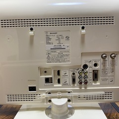 SHARP AQUOS 液晶テレビ 19インチの画像
