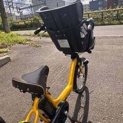 子供乗せ自転車　電動自転車の画像