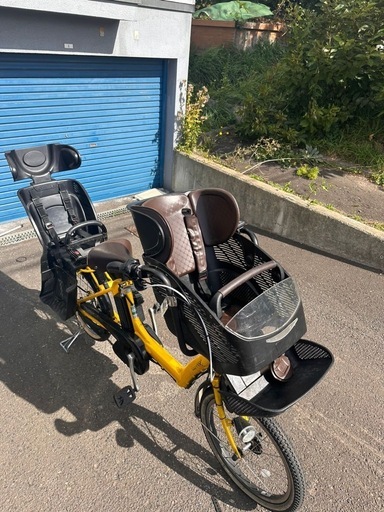 子乗せ 子供乗せ自転車　3人乗り 電動自転車