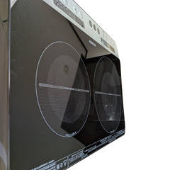 【アイリスオーヤマ】2口IHクッキングヒーター　IHK-W12-B　2019年製の画像