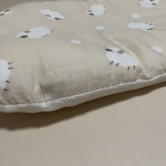【値下げしました】てのひらふとん〜ずっと抱っこされているようなクッション布団〜(ひつじ)　 ベルメゾン  抱っこ布団の画像