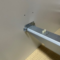 ダブルベッド　ダブルベッドフレーム　ベッド　IKEA 白　の画像