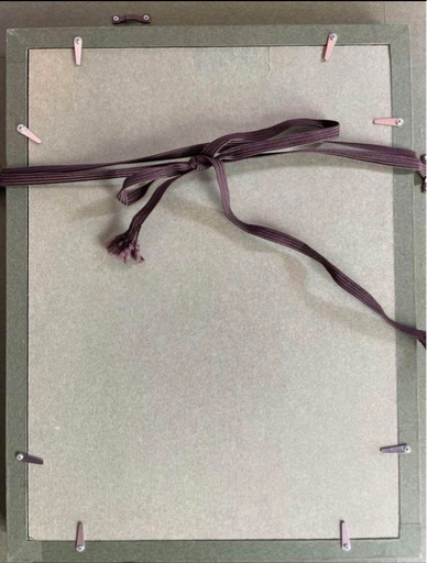 ✴︎【御成約済】美術品 アート作品 抽象画　ゴールド　アンティーク雑貨　昭和レトロ　絵画　開運