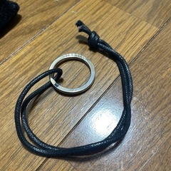 DIESEL ディーゼル キーリング ホルダー メタルシルバーの画像