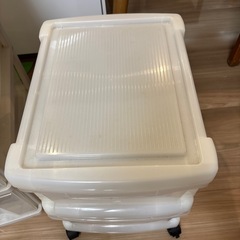 2段引き出しboxBOXの画像