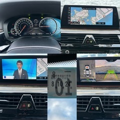159万　ＢＭＷ ５シリーズ ５３０ｉ　ラグジュアリー　　ブラックレザー　ソフトクローズ　ベンチレーションシート　アクティブクルーズ　電動シート　シートヒーター　シートマッサージ　電動トランク　インテリジェントセーフの画像
