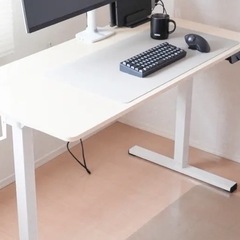 電動昇降デスク SANODESK E150／120×60cm／動作良好／引き取り歓迎の画像