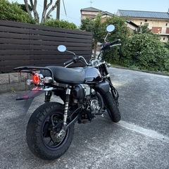 モンキー125/黒/JB03  前後タイヤ新品(オンロード用)の画像