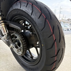 モンキー125/黒/JB03  前後タイヤ新品(オンロード用)の画像