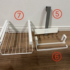 キッチン周り収納セットの画像