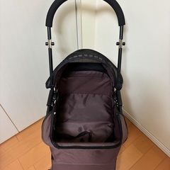 ペット用カート　折りたたみ式　後輪ブレーキ付き　小型犬用の画像