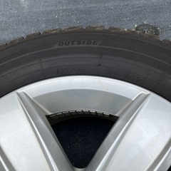 VW純正
アルミホイール+スタットレスタイヤの画像