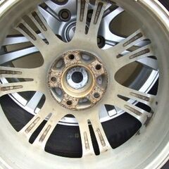 トヨタRAV4装着 REVERLINE M7 18in・ダンロップ 225/60R18 スタッドレス4本セットの画像