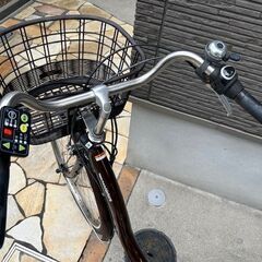 🌈超容量12Ah　ヤマハ　パスナチュラ　 電動自転車　電動アシスト自転車　1066の画像